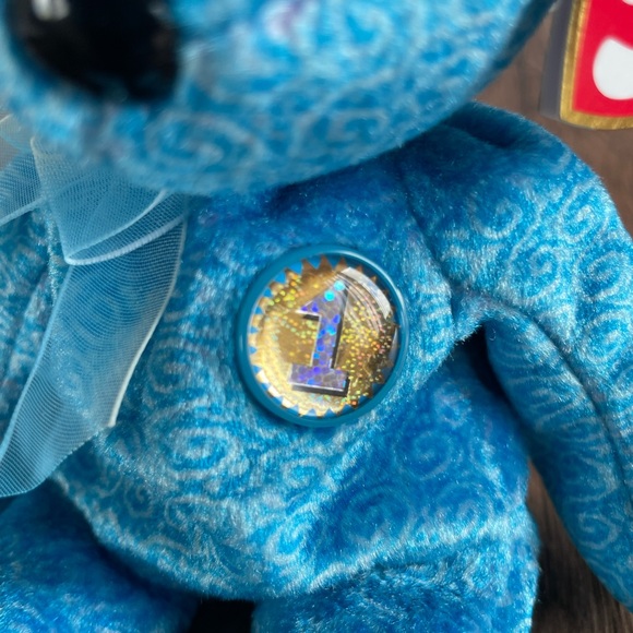 3 FOR $25. Authentic TY Beanie Babies Classy “People’s Beanie” Bear, 2001. NWT - Picture 3 of 4